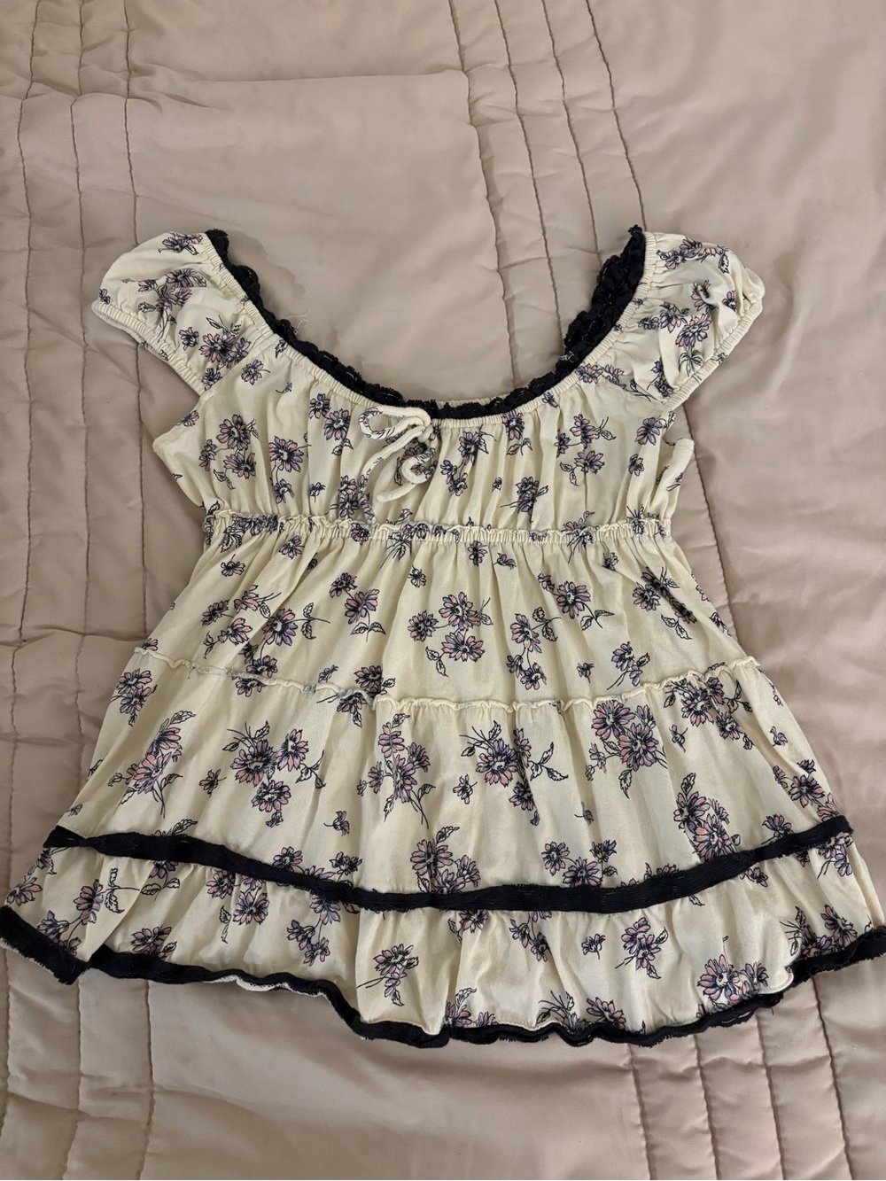 Urban Outfitters Women’s Floral Babydoll Top